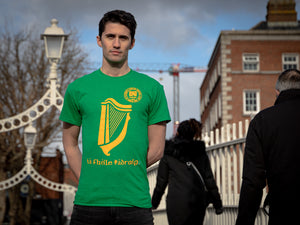 Irish Harp Green T-shirts