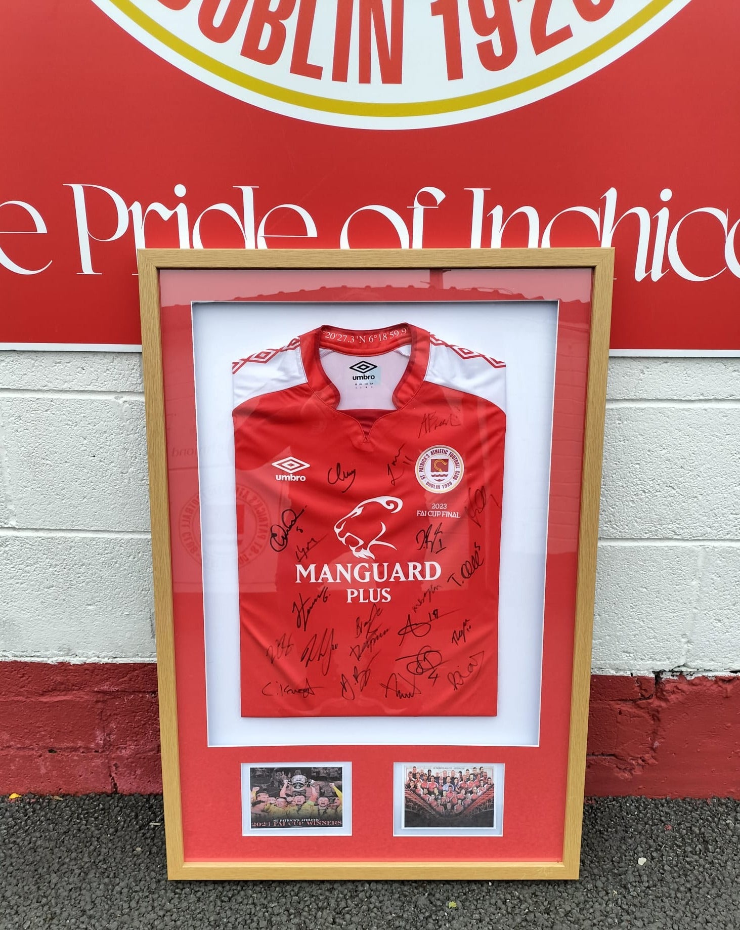 Framed Signed Jersey by the 2023 Cup Winning Squad