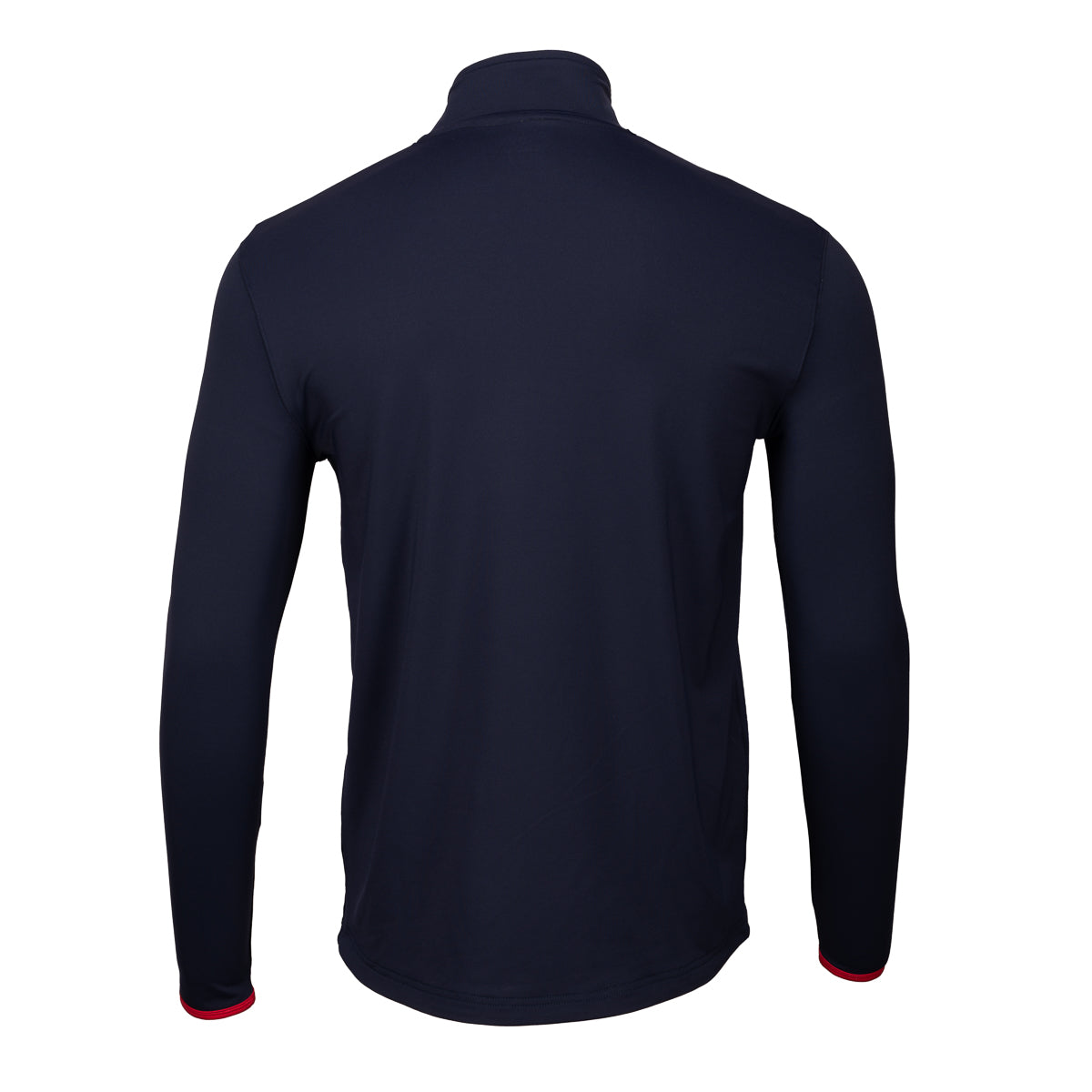2022 Match Day Warm up 1/4 Zip - Navy/Red - Adult - (2223)