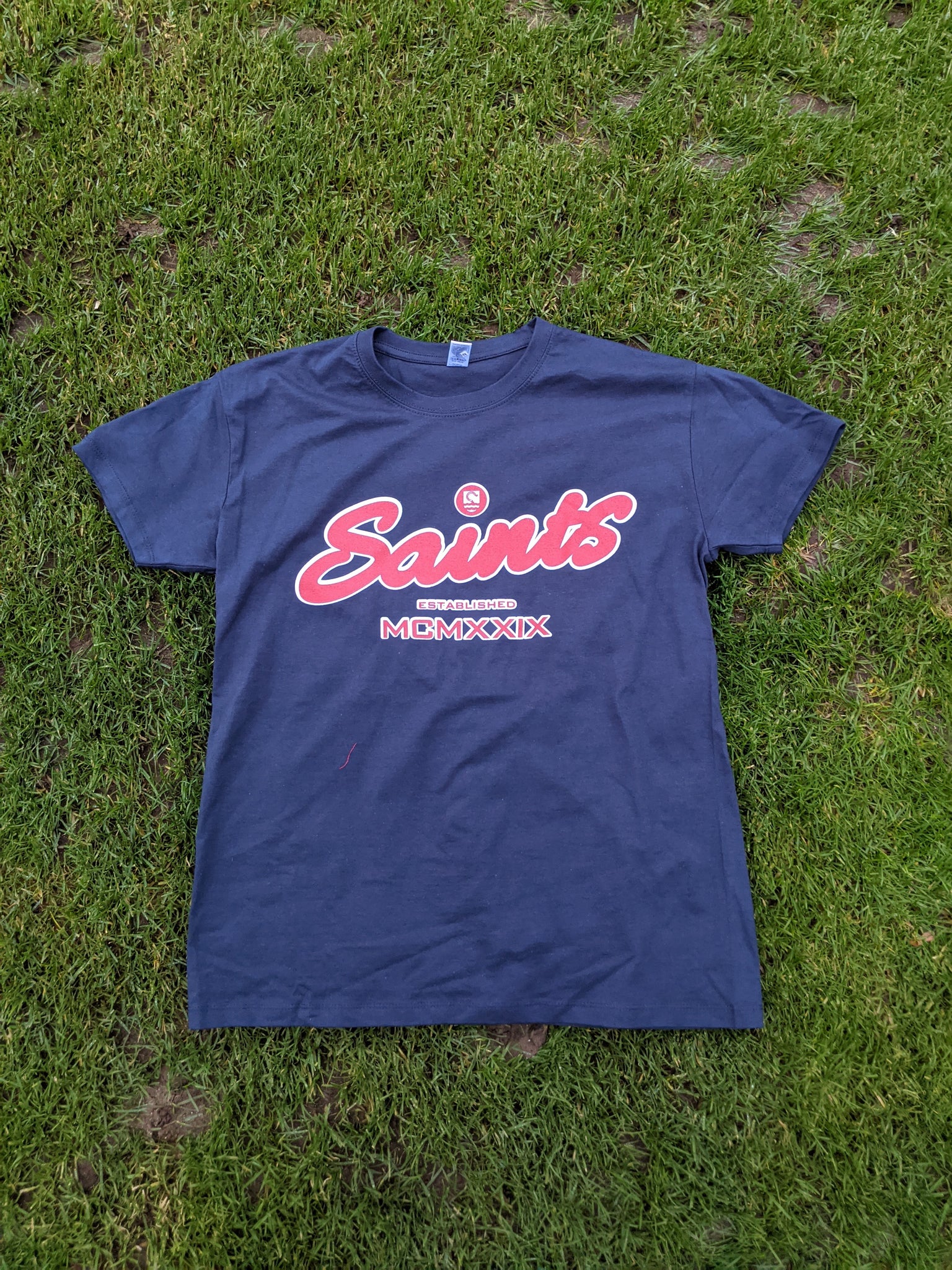 Saints - Marineblaues T-Shirt