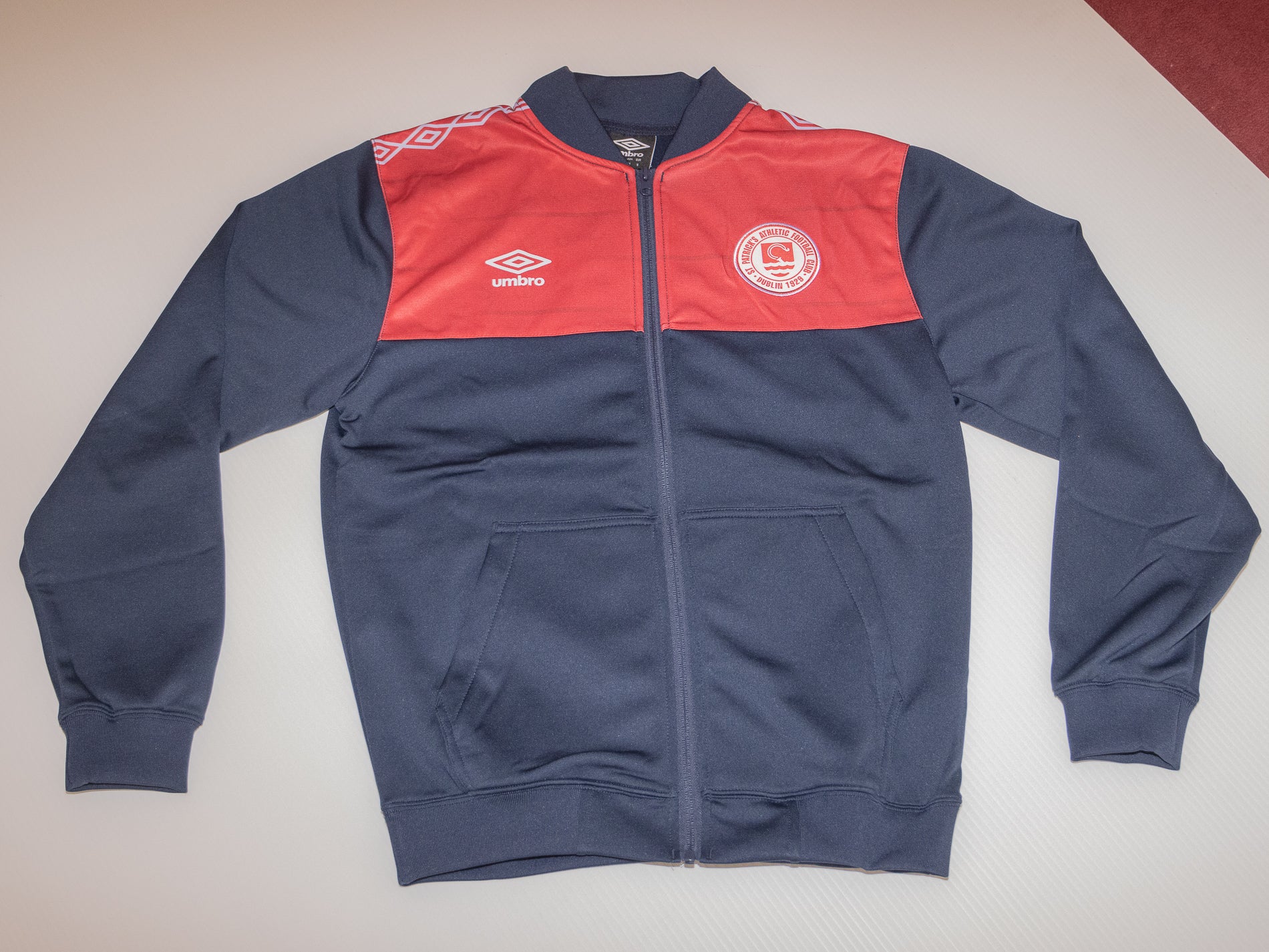 2023 Home Walkout Jacket - Navy/Red - Adult - (2329)