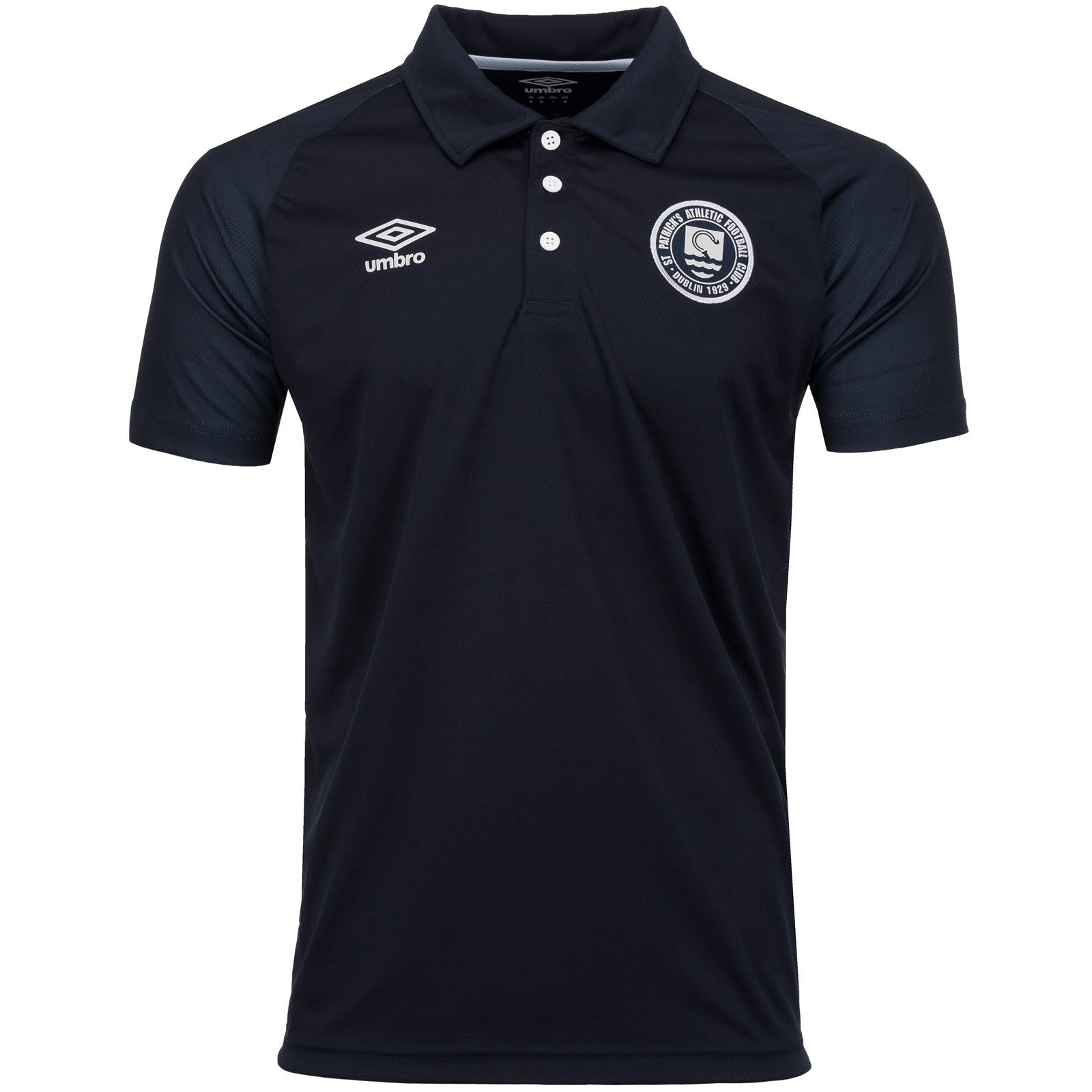 2023 Players Media Polo - Navy/Silver - Adult - (2352)
